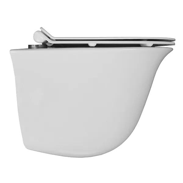 Унитаз Azario Felice AZ-0051 подвесной безободковый с сиденьем микролифт фото 4