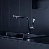 Смеситель Axor Citterio 39860800 для кухонной мойки фото 2