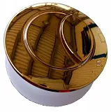 Смывная клавиша для унитазов Caprіgo  TB-GOLD фото 1