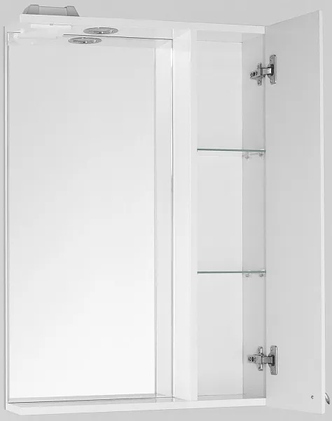 Зеркало Style Line Канна 60x86 ЛС-00000294 правое с полочкой и подсветкой фото 2