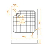 Душевой поддон RGW SMC 57350199-01U фото 6