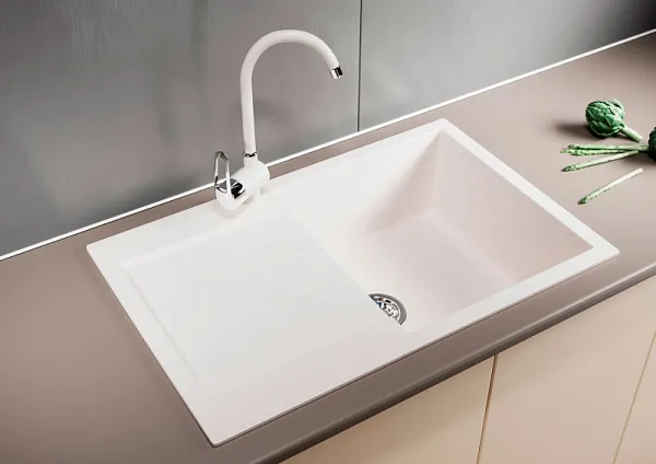 Кухонная мойка Mixline ML-GM31-341 Молочная 537711 фото 4