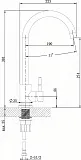 Смеситель Agger Zest A0701100 для кухонной мойки фото 2