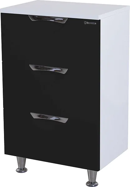 Тумба Bellezza Лагуна 50 черная фото 1