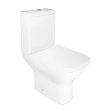Унитаз-компакт Azario Iris AZ-8353 напольный безободковый с сиденьем микролифт фото 1