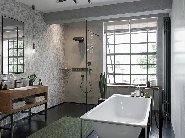 Смеситель Hansgrohe Metropol 32532340 для ванны с душем фото 2