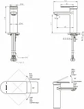 Смеситель Bravat Eddie Black F1369402BW-ENG для раковины фото 2