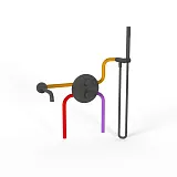 Душевой комплект PAINI Cox 78PZSET26911THBATH фото 2