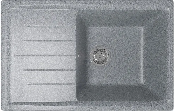 Кухонная мойка Mixline ML-GM19-309 Темно-серая 525151 фото 3