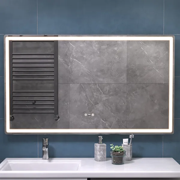 Зеркало Vigo Geometry Step 70x120 4630297361988 с подсветкой фото 2