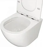 Унитаз подвесной Teymi Milana Vortex W00079 подвесной безободковый с микролифтом фото 6