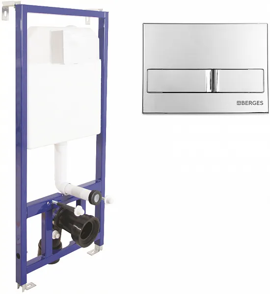 Инсталляция для унитаза Berges Wasserhaus Novum 040213 фото 1