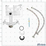 Смеситель Milardo Ontario ONTSB00M01 для раковины фото 6