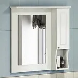 Зеркало Comforty Палермо 89x86 00004137098CF с подсветкой с полочкой фото 1