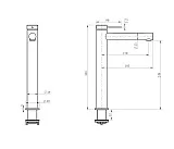 Смеситель для раковины ABBER Emotion 316 AF8811BRG-L фото 2