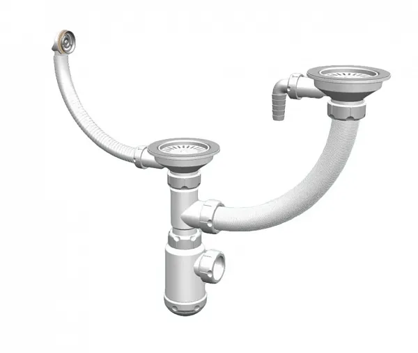 Сифон GranFest СНР 391-11-01 PROMO для кухонной мойки фото 1