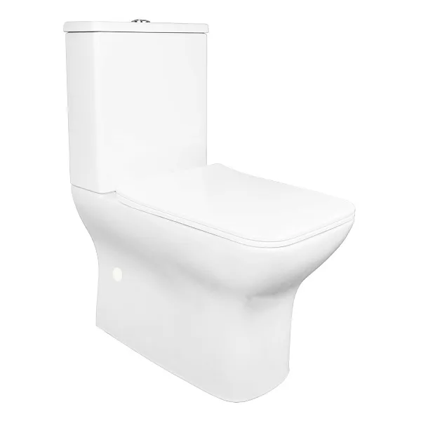 Унитаз-компакт Azario Fresco AZ-8302 напольный безободковый с сиденьем микролифт фото 1
