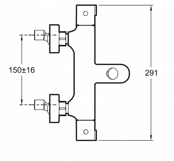 Смеситель Jacob Delafon Brive E24335-CP для ванны с душем фото 3