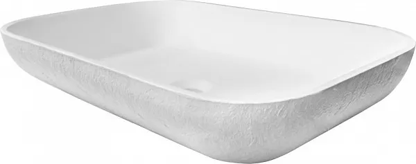 Раковина Acquabella On-Top Rectangle 58 см LAVABO_ON-TOP_RECTANGLE_SLATE_BLANCO фото 1