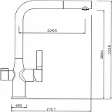 Смеситель Iddis Pure PURSBFLi05 для кухонной мойки фото 3