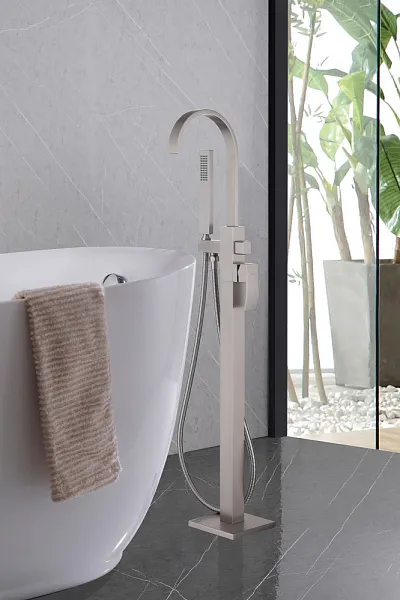 Смеситель для ванны с душем ABBER Wasserfall AF8615SP фото 2