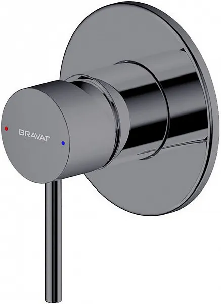 Смеситель Bravat Arc-K PB86061BW-A1-07 для душа фото 1