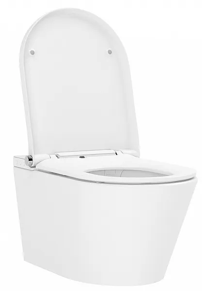 Унитаз Lavinia Boho Smart V-Clean 3359102R подвесной безободковый с микролифтом фото 2