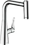 Смеситель Hansgrohe Metris M71 73800000 для кухонной мойки фото 1