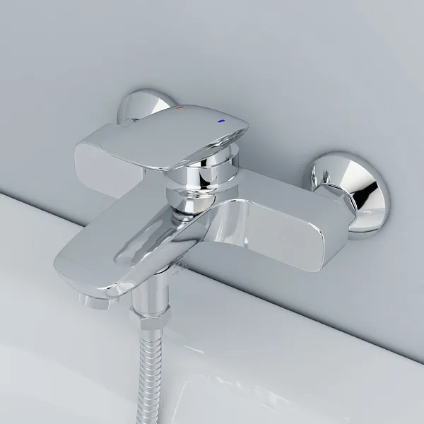 Смеситель Iddis Stone STOSB00i02WA для ванны с душем фото 2
