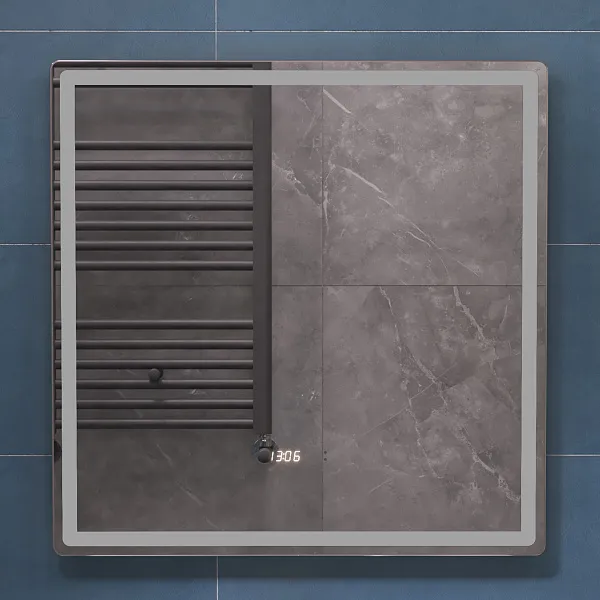 Зеркало Vigo Geometry Luxe 70x70 4630297361766 с подсветкой фото 2