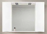 Зеркало-шкаф BelBagno Marino 120x75 MARINO-SPC-1200/750-2A-BL-P с подсветкой фото 15