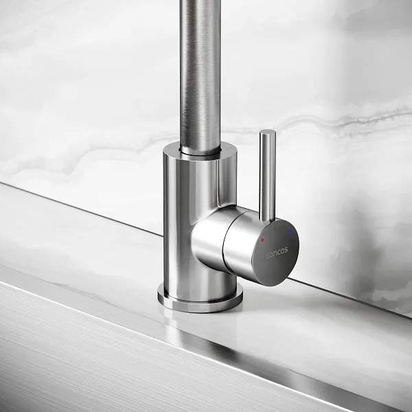 Смеситель для кухонной мойки Sancos Stainless SC12001SS фото 6