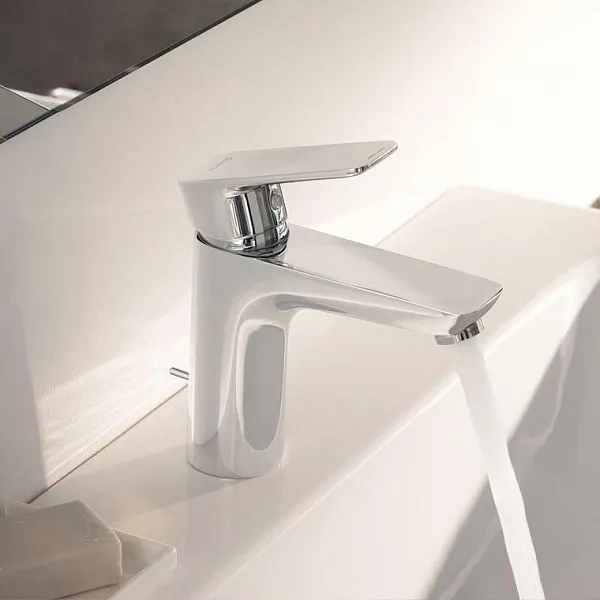 Смеситель Kludi Pure&Style 402900575 для раковины с донным клапаном фото 2