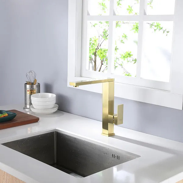 Смеситель для кухонной мойки ABBER Daheim AF8214G фото 2