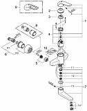 Смеситель Grohe Euroeco Special 32767000 для раковины фото 2