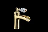 Смеситель Boheme Vogue Crystal 201-CRST для раковины фото 2