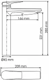 Смеситель WasserKRAFT Aisch 5503H для раковины-чаши фото 6