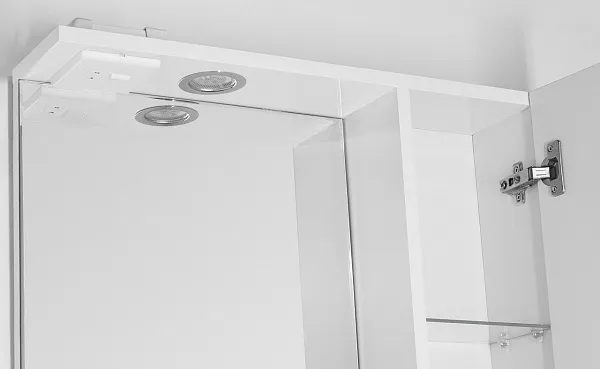 Зеркало Style Line Канна 60x86 ЛС-00000294 правое с полочкой и подсветкой фото 3