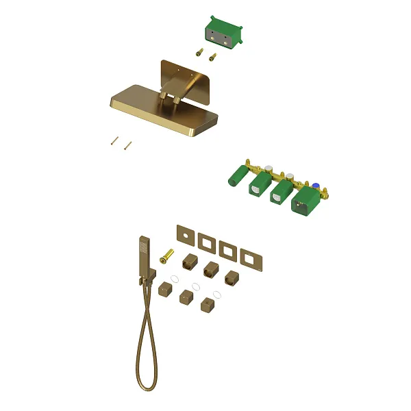 Душевой комплект TIMO Petruma SX-5249/17SM фото 4