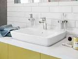 Смеситель Kludi Pure&Easy 373820565 для раковины c донным клапаном фото 2