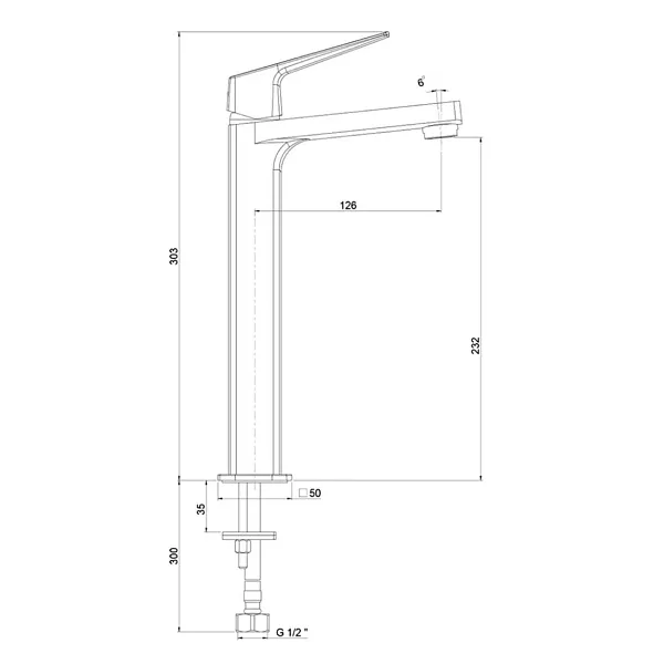 Смеситель для раковины PAINI Bari RTCR205LL фото 4