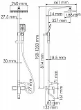 Душевая стойка WasserKRAFT A16501 фото 6