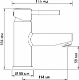 Смеситель WasserKRAFT Main 4103 для раковины фото 3