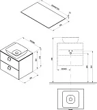 Столешница Ravak Comfort 80 см X000001380 фото 4