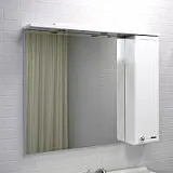 Зеркало Comforty Сочи 100x82 00003132226CF правая с подсветкой фото 1