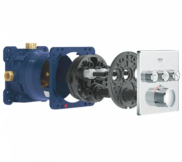 Душевой комплект Grohe Rainshower SmartActive 34706000 фото 9
