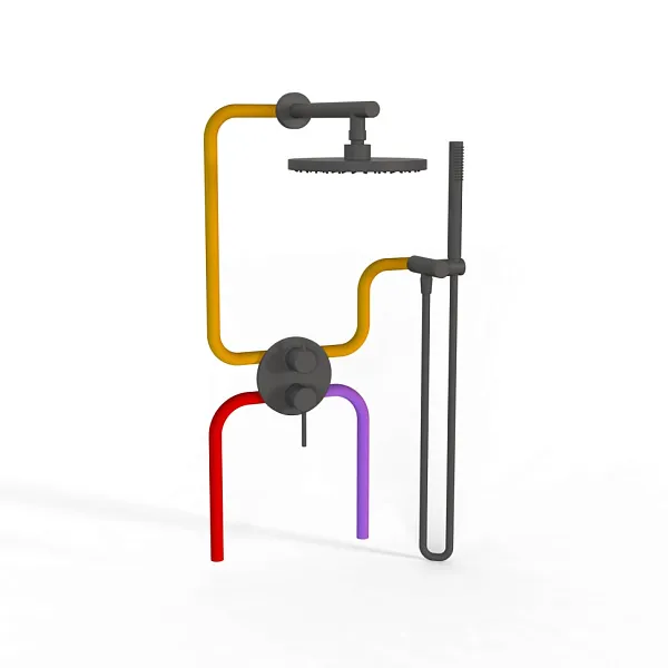 Душевой комплект PAINI Cox 78PZSET26911SH фото 2