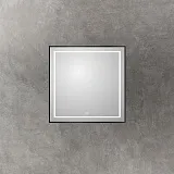 Зеркало BelBagno Kraft 90x80 SPC-KRAFT-900-800-LED-TCH-WARM-NERO с подсветкой фото 2