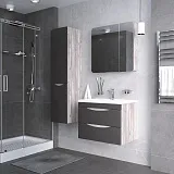 Зеркало-шкаф Grossman Талис 80x75 правая фото 2