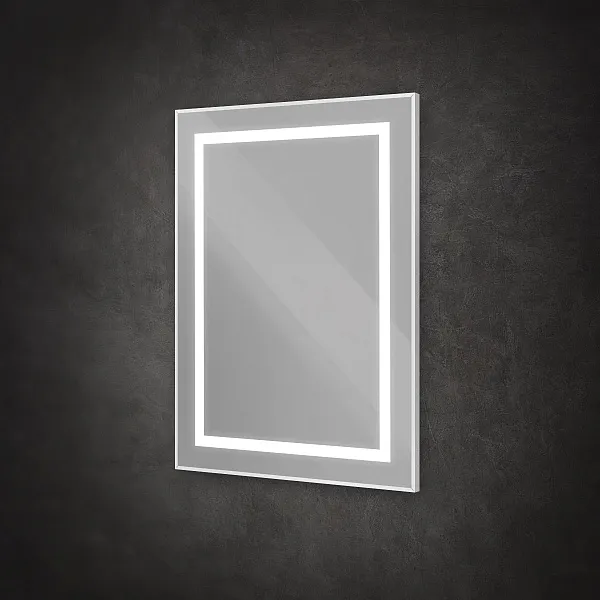 Зеркало BelBagno Kraft 60x80 SPC-KRAFT-600-800-SENS-AL с подсветкой фото 4